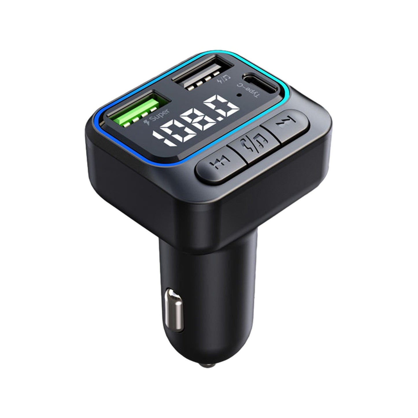 Modulator Auto ZET C36 – FM, Bluetooth și Încărcare Rapidă USB 3.1A, 40W