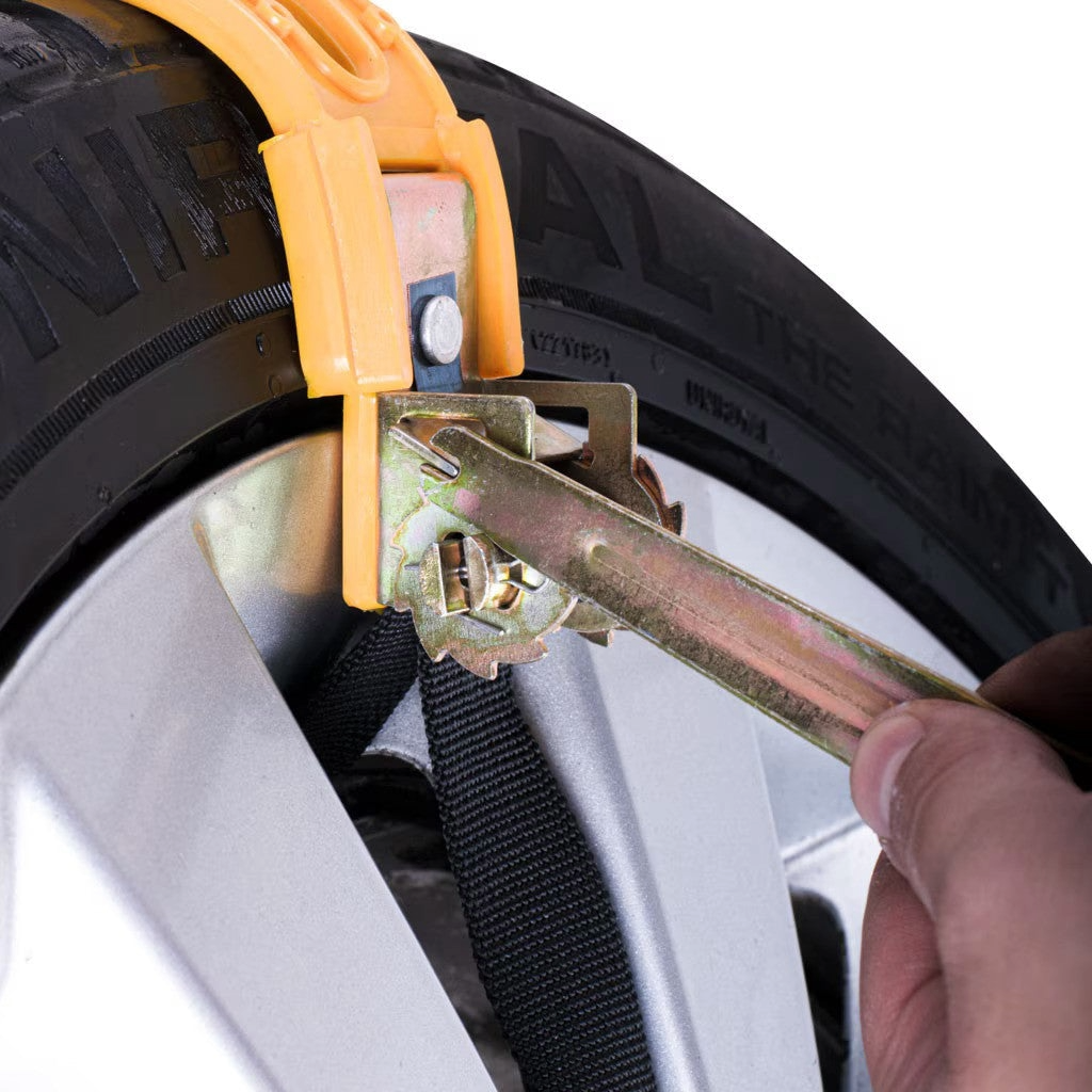 🚗❄️ Lanțuri Antiderapante pentru Zăpadă – TPU Rezistent & Aliaj Aluminiu, Montaj Rapid, Stabilitate Sporită