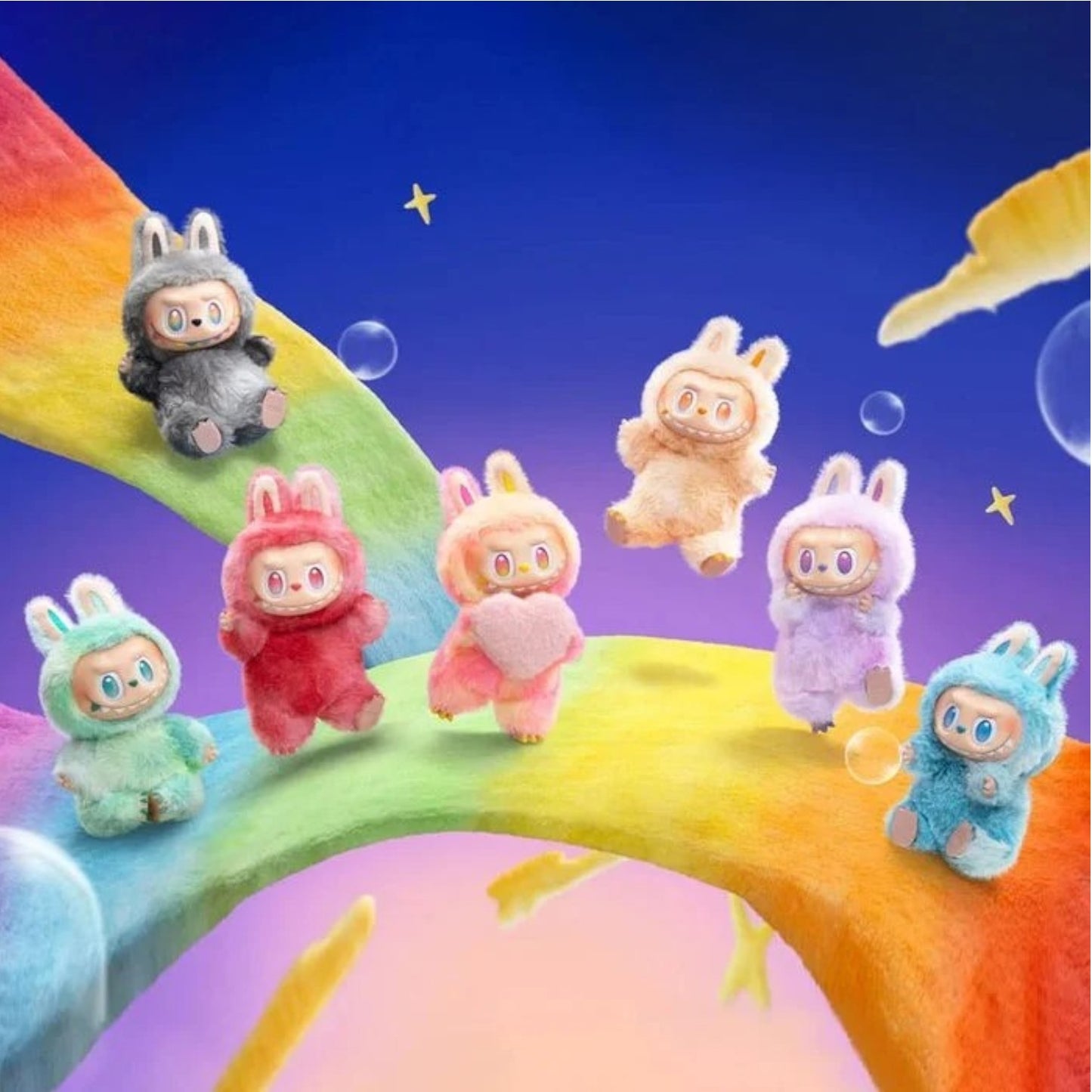 Jucărie Adorabilă de Plus Labub The Monsters 18cm – Ediția Big Energy, Cadou Perfect pentru Copii și Colecționari