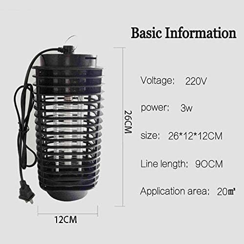 Lampă electrică anti-țânțari UV – protecție eficientă fără chimicale