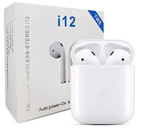 Căști Wireless ZET-i12 Bluetooth 5.0, Sunet Clar, Bass Puternic, Cutie Încărcare