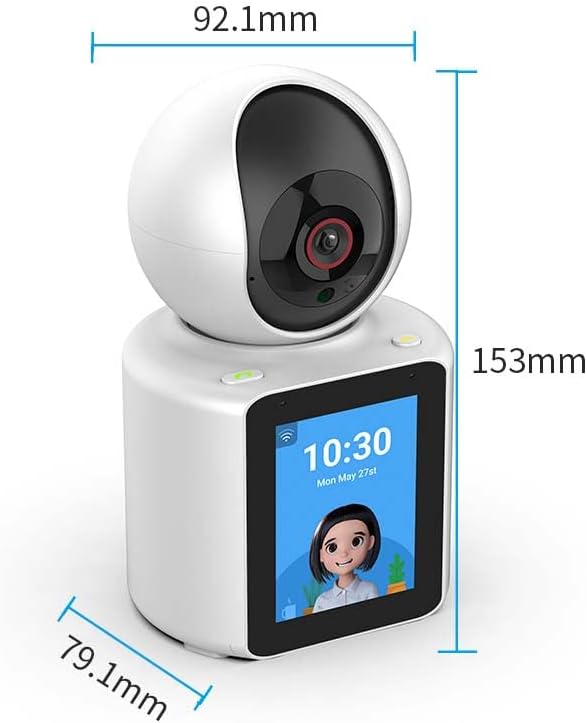 Camera Video ZET® cu Comunicare Bidirecţională HD 1080p (3 MP) – Supraveghere pentru casă sau copil