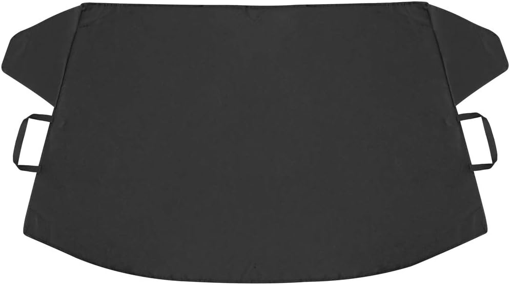 Husă Parbriz Auto pentru Zapada Impermeabilă 138 x 148 cm, Ploaie și Soare, Cu Elastic de Fixare