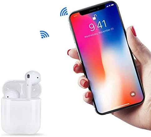 Căști Wireless ZET-i12 Bluetooth 5.0, Sunet Clar, Bass Puternic, Cutie Încărcare