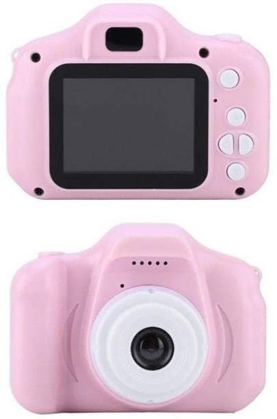 Aparat Foto-Video Digital pentru Copii, 6 Funcții, Jocuri Integrate, Ecran 5 cm, 3MP, Baterie 400mAh