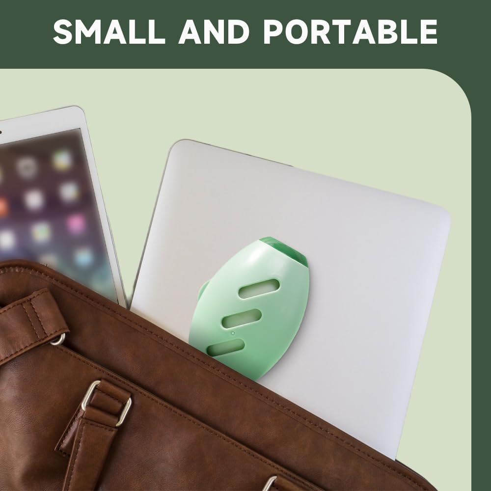 Rolă de Scame Reutilizabilă din Silicon cu Mâner – Îndepărtează Părul de Animale, Adeziv Puternic, Lavabilă, Practică și Durabilă, Verde