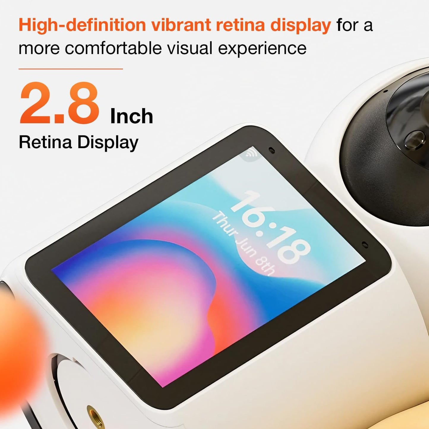 Camera Video ZET® cu Comunicare Bidirecţională HD 1080p (3 MP) – Supraveghere pentru casă sau copil