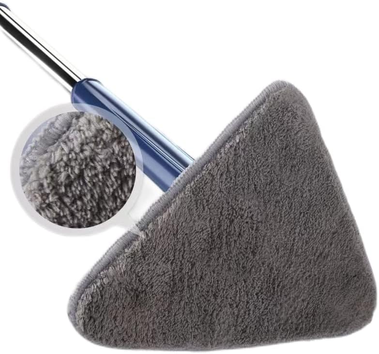 Mop Triunghiular Mâner Telescopic – Microfibră Inclusa Ultra-Absorbantă