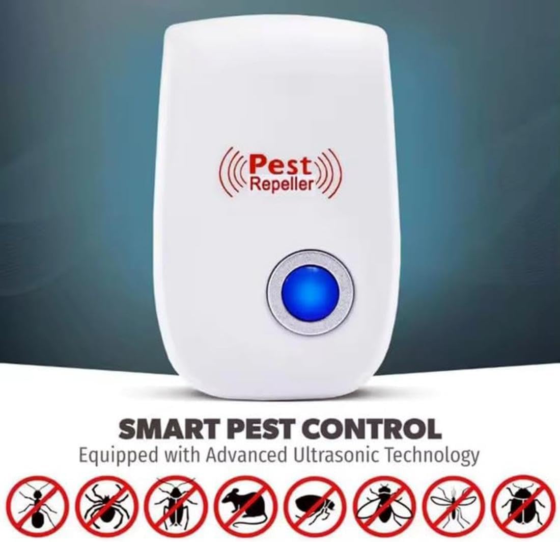 Aparat Ultrasonic Împotriva Dăunătorilor – Protecție Eficientă pentru Casă, Silențios și Ușor de Utilizat