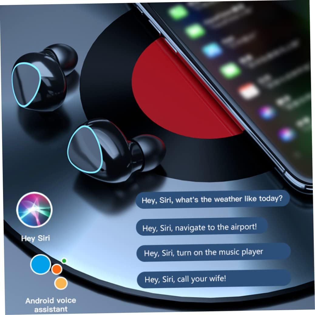 Căști Wireless Bass Puternic ZET Bluetooth 5.0, Control Tactil, Rezistență la Apă IPX4, Autonomie Extinsă, Cutie de Încărcare Portabilă, Compatibile iOS &amp; Android