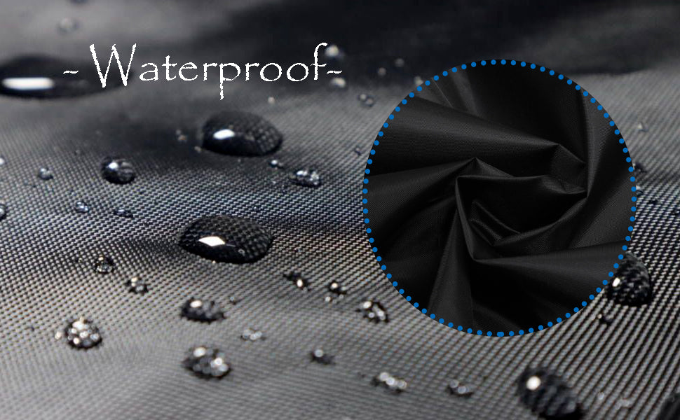 Set 2 Huse Oglinzi Auto Anti-Îngheț – Negru, Cu Șnur, Material Textil 40×30 cm