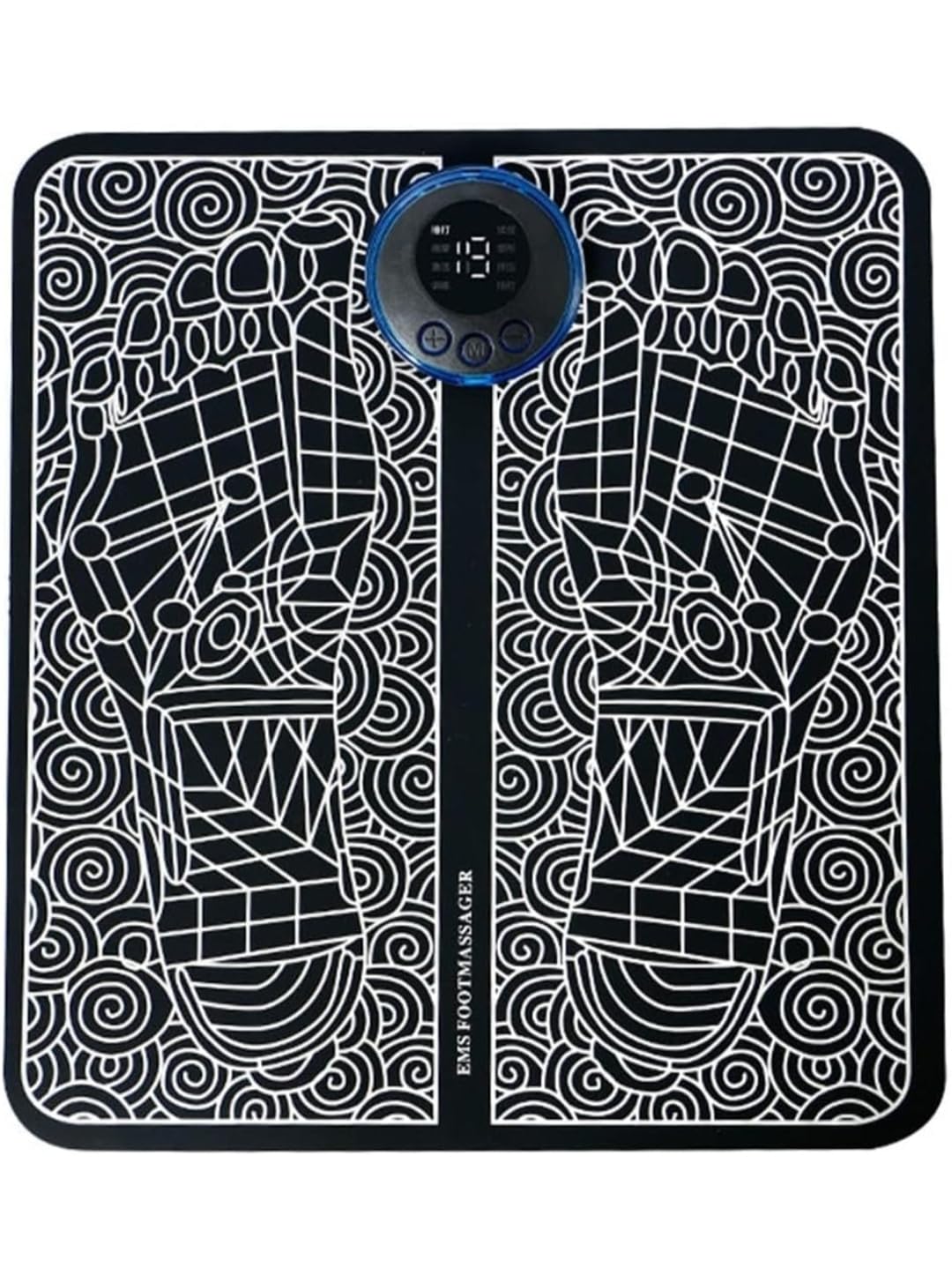 Covor Masaj Picioare cu Electrostimulare EMS – Îmbunătățire Circulație, Relaxare, Ușor de Utilizat