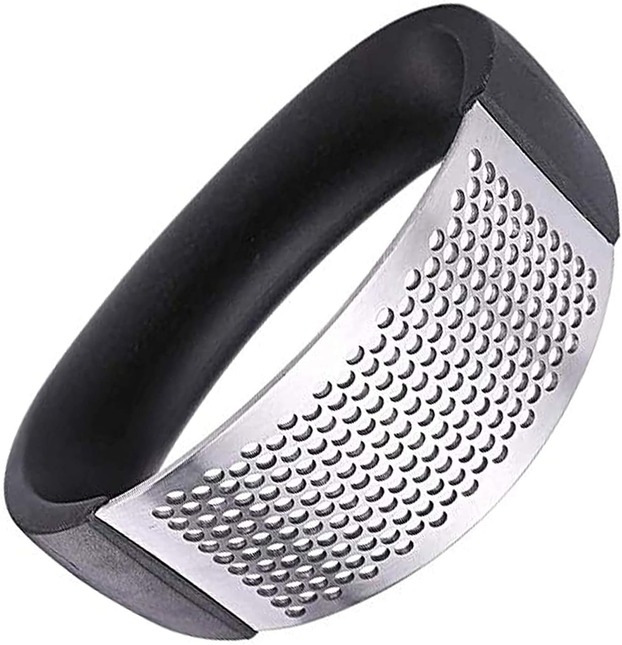 Presă Premium pentru Usturoi & Ghimbir – Inox Rezistent, Design Ergonomic, Anti-Alunecare, Compactă și Ușor de Curățat