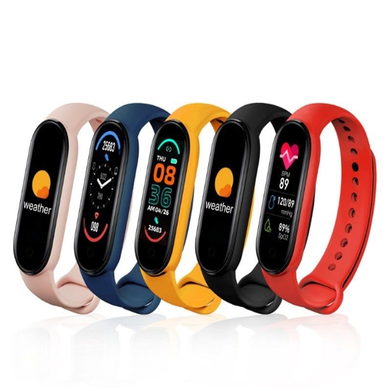 Brățară Inteligentă Smart Band – Monitorizare Ritm Cardiac, Oxigen în Sânge, Somn și Activitate Sportivă, Impermeabilă