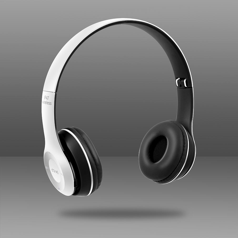 Căști Bluetooth ZET® Over-Ear cu Microfon, Bluetooth 5.0, Bass Puternic, Autonomie Extinsă
