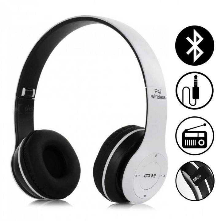 Căști Bluetooth ZET® Over-Ear cu Microfon, Bluetooth 5.0, Bass Puternic, Autonomie Extinsă