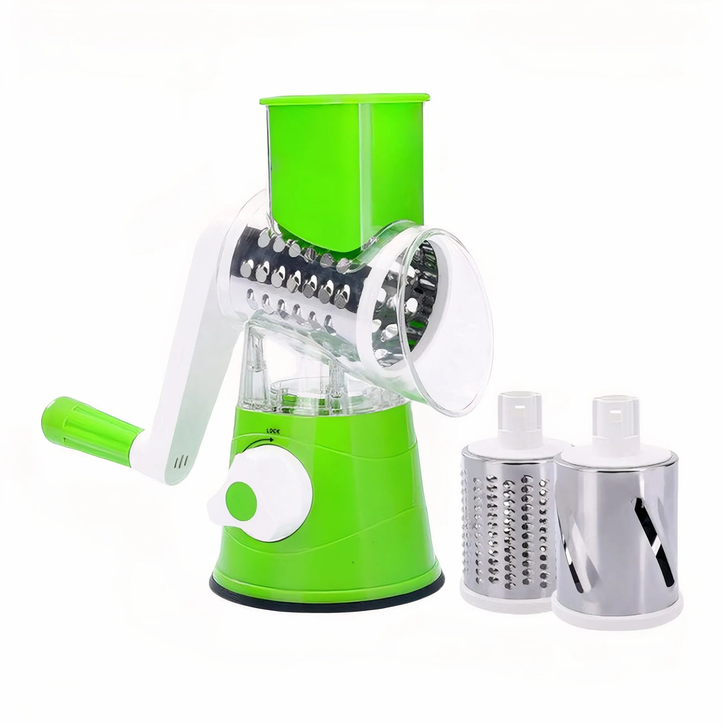 Răzătoare Manuală 3 Lame – Oțel Inoxidabil, Multifuncțională, Ergonomică