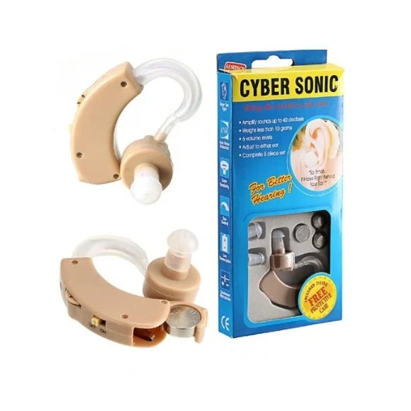 Aparat Auz Cyber Sonic, Reglare Volum 6 Trepte, Ultra-Ușor sub 10g, 3 Dopuri Incluse