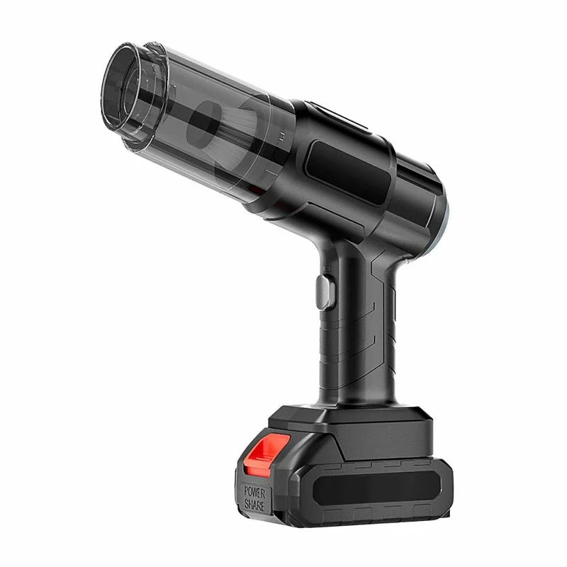 Aspirator & Suflantă de Aer Portabilă 6-în-1 – Putere Mare de Curățare, Baterie Detașabilă și Reîncărcabilă