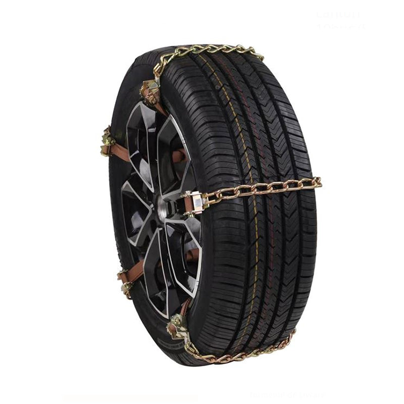 Lanțuri Antiderapante Auto Reutilizabile – Set 10 Buc (5 / Anvelopă), Pentru Zăpadă, Gheață și Noroi