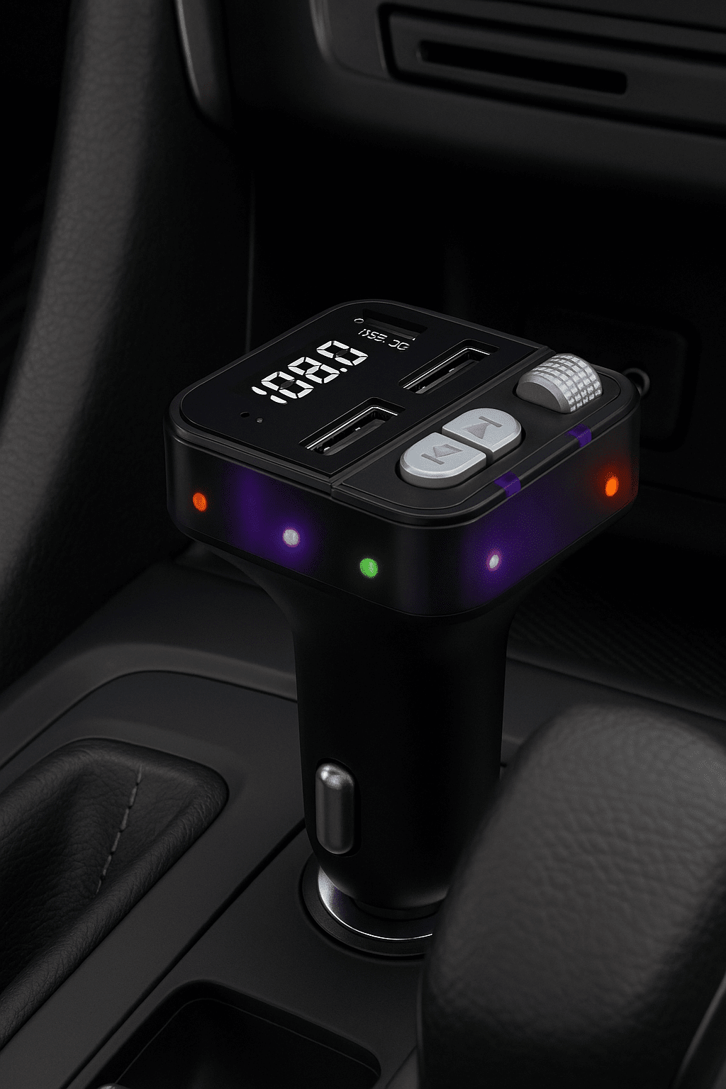 Modulator Auto FM C59 – 3 în 1: Bluetooth, Hands-Free și Încărcare Rapidă Dual USB