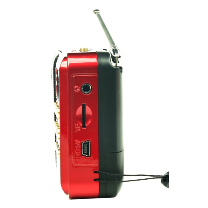 Radio FM Reîncărcabil Portabil – Sunet Clar, Design Modern, Funcții Multiple