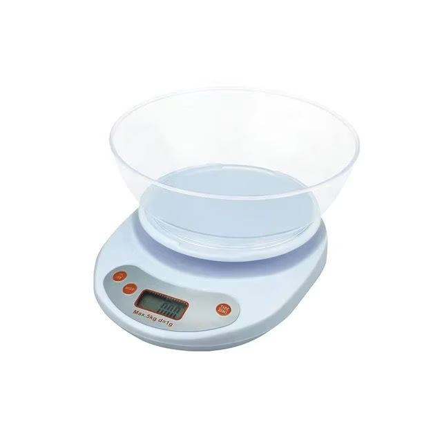 Cântar Digital cu Bol 5Kg – Precizie 1g, Afișaj LCD, Funcție TARA