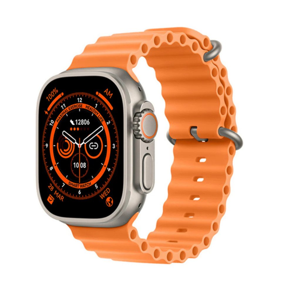 Smartwatch ZET Bluetooth-Conecatre Telefon, Apeluri Raspunde si Vorbește, Notificări mesaje si aplicații, Curea Extra, Încărcator Wireless, Autonomie 3-5 zile– Compatibil Android & iOS