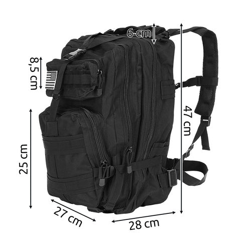 Rucsac Tactic Militar 35L – Rezistent, Impermeabil, Sistem MOLLE, Ideal Școală & Outdoor