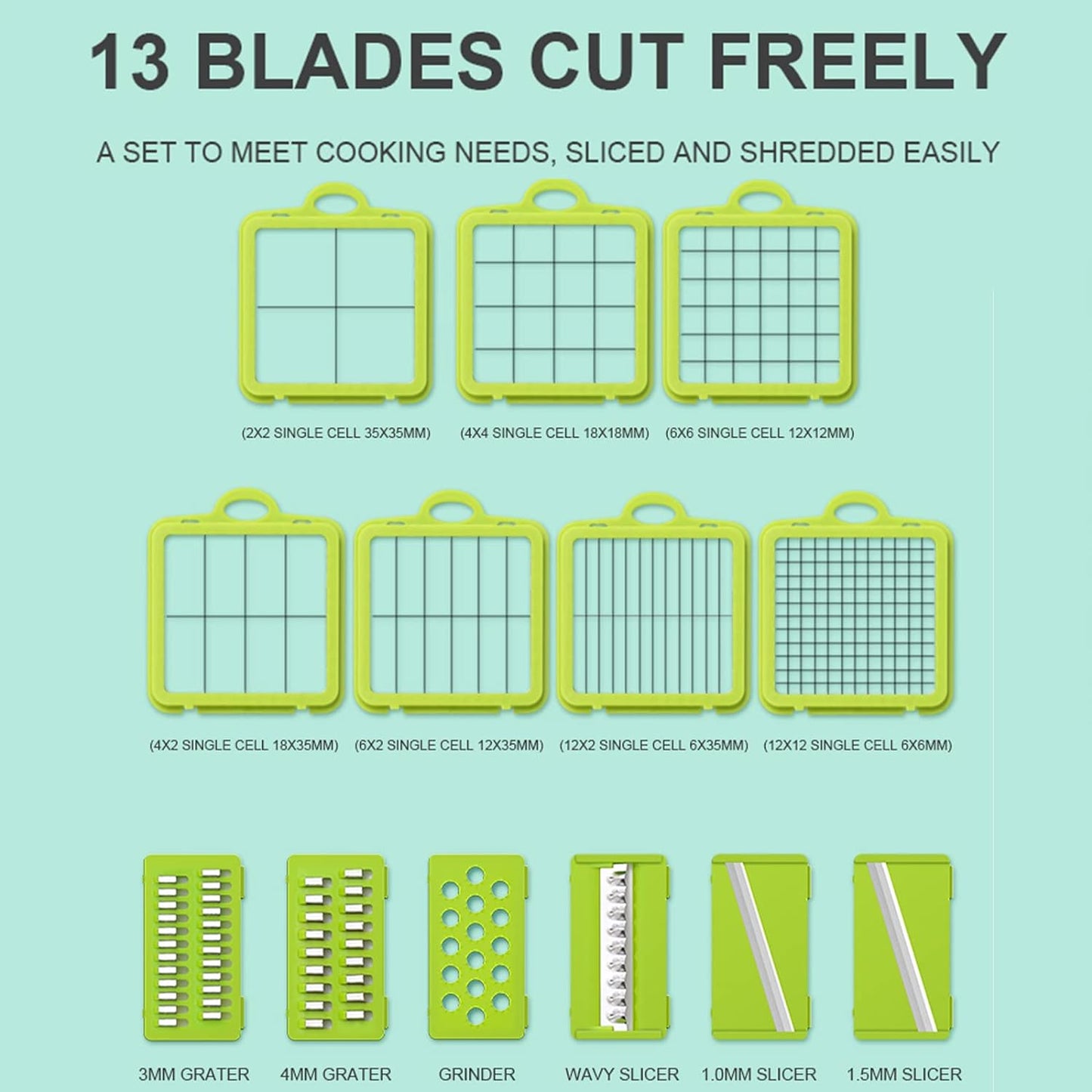 Răzătoare Multifuncțională 22 Piese