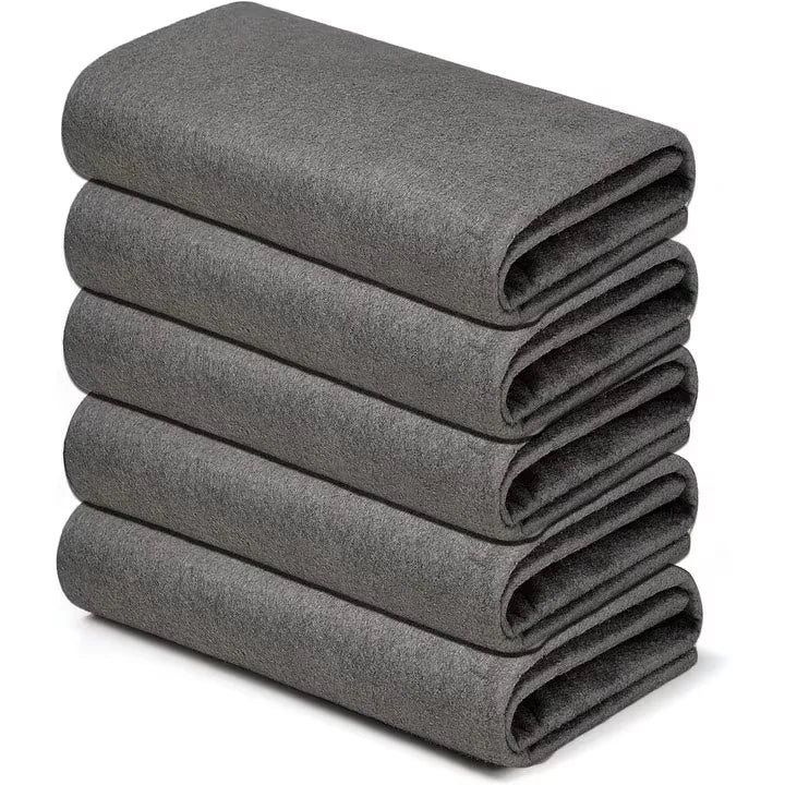 Set 5 Lavete Magice din Microfibră Premium 30×30 cm – Fără Scame și Zgârieturi, Super Absorbante, Reutilizabile