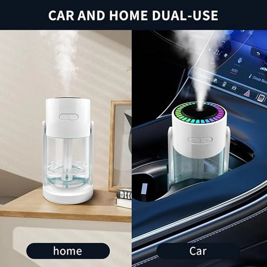 Umidificator Portabil 280 ml cu Proiecție Cer Înstelat – Aromaterapie, temporizare, 8h autonomie, ideal pentru dormitor și birou